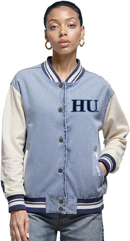 Pro Standard NCAA womens Womens College Varsity Blues Denim Denim Jacket in Saudi Arabia