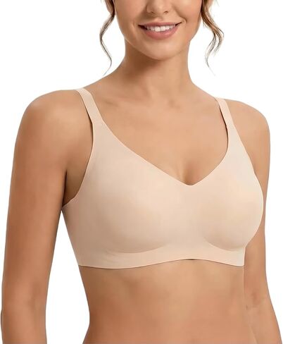 Bras for Women Jelly Cup Series Plus-Size Push Up Bra SexyTraceless Without Underwire Underwear JC01 in Kuwait