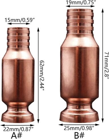 Safety Self-Priming Siphon Hose Nozzle with Copper Head, 62mm, Express Shaker in Saudi Arabia