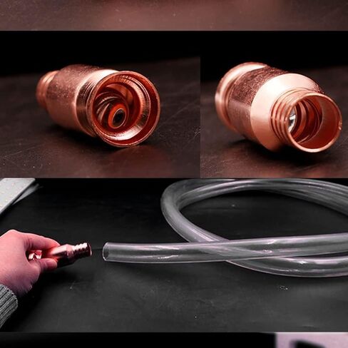 Safety Self-Priming Siphon Hose Nozzle with Copper Head, 62mm, Express Shaker in Saudi Arabia