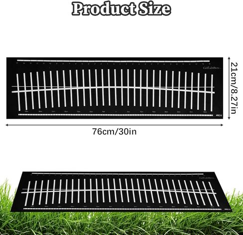 بساط وضع الجولف، بساط وضع الجولف للتمرين في الداخل والخارج، مقاس 30 بوصة، لباد متين يمكن لفه بسهولة، مساعد تدريب خفيف الوزن مع مسار المحاذاة والتدريب على المضرب يساعدك على ممارسة وضع الجولف in Kuwait