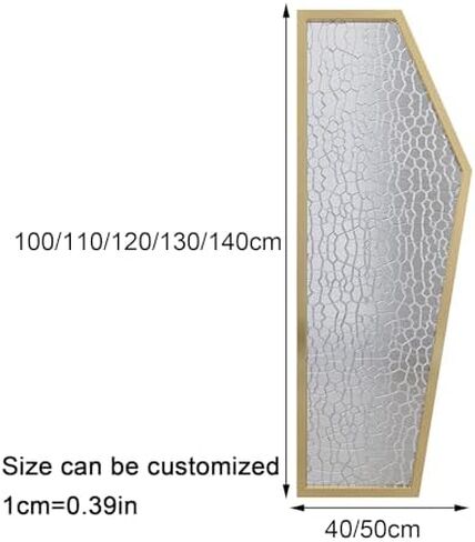 Wall-Mounted Men's Urinal, Tempered Glass Toilet Partition for Public Restrooms - Ideal for Schools, Shopping Malls, and Commercial Spaces (, 50x130cm) in Saudi Arabia