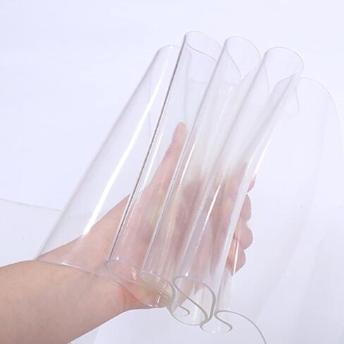 طقم ستائر باب بشريط من الفينيل - شرائط بلاستيكية متينة بتداخل 3 سم، سهلة التركيب للمناطق ذات حركة المرور العالية، مثالية للاستخدام المنزلي والتجاري (تتضمن الأجهزة) in Kuwait