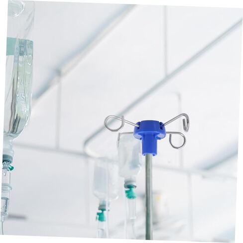 Steel Infusion Rack Hook Vertical Infusion Stand Hook for Clinics Lightweight and Easy to Install Premium Quality Design for Long Term Use in Saudi Arabia