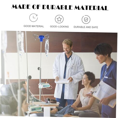 Steel Infusion Rack Hook Vertical Infusion Stand Hook for Clinics Lightweight and Easy to Install Premium Quality Design for Long Term Use in Saudi Arabia