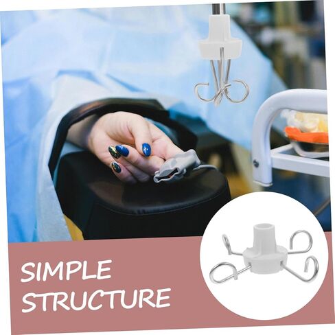 Hospital Grade Drip Stand Hook Connector Metal Drip Bottle Hanger Medical Equipment Hook in Saudi Arabia
