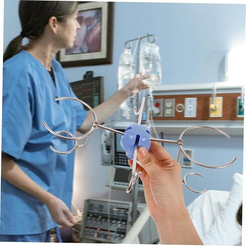Luxshiny Stainless Steel Accessory Kit Infusion Stand Hook Replacement Parts Medical Hanger in Saudi Arabia