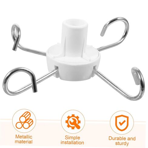 Stainless Steel Infusion Stand Hook Accessory for Clinic Use Replacement Hook for Infusion Rack Sturdy Hanger for Medical Settings in Saudi Arabia