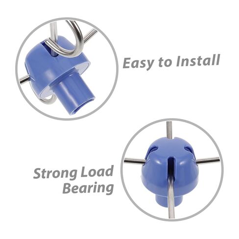 Stainless Steel Hanger Infusion Rack Hook for Medical Use Replacement Accessory for IV Stand Sturdy Drip Bag Support Compatible Standard Infusion Racks in Saudi Arabia
