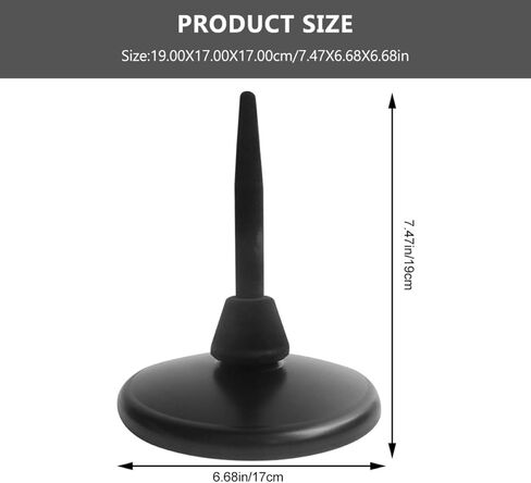 Flute and Clarinet Dual-use Instrument Stand Stable Black Metal Holder Portable Display Rack for Woodwind Accessories in Kuwait