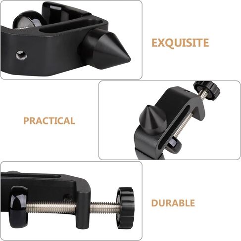 TIDTALEO الكلارينيت سطح المكتب دعامة حامل مشبك معدني أسود الكلارينيت تثبيت حامل لإصلاح أداة الموسيقى وملحقات التخزين in Kuwait