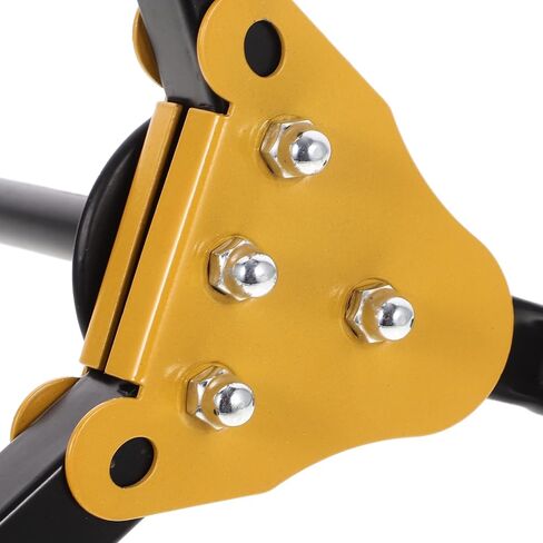 STOBAZA Compact Folding Clarinet Stand Wind Instrument Holder Tripod Support with Yellow Base for Beginner Clarinet Oboe Flute Players in Saudi Arabia