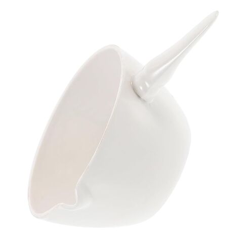 200ml Porcelain Laboratory Evaporating Basin with Handle, Round Ceramic Evaporation Dish for School Science Lab Use, Sturdy Porcelain Evaporating Bowl Container in Saudi Arabia