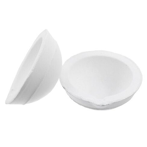 NUOBESTY 2pcs Ceramic Laboratory Evaporating Basin 50g Capacity Round Evaporation Dish for School and Scientific Experiments in Saudi Arabia
