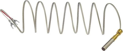 for Bakers Pride M1265X Two Lead Thermopile 72" PG9 Adaptor 750 MV Replacement for Bakers Pride M1265X Armored Y600 Y800 101 151 201 251 301 307 in Saudi Arabia