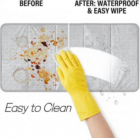 Heat Resistant Countertop Protector Mat for Food Warming Mat, Non-Slip 15.7" * 23.6" Insulation Hot Pad, Waterproof Kitchen Accessories for Coffee Bar, Buffet, Appliance Base, Large in Saudi Arabia