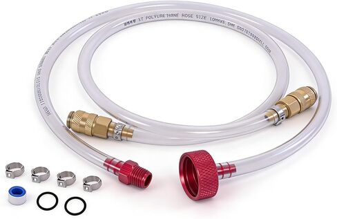 مجموعة نزيف التوجيه الهيدروليكي، تصميم سريع التوصيل، أداة نزيف بحرية لأنظمة توجيه القوارب Seastar، أداة بحرية احترافية مع تركيبات نحاسية، حلقات دائرية ومنع التسربات in Kuwait