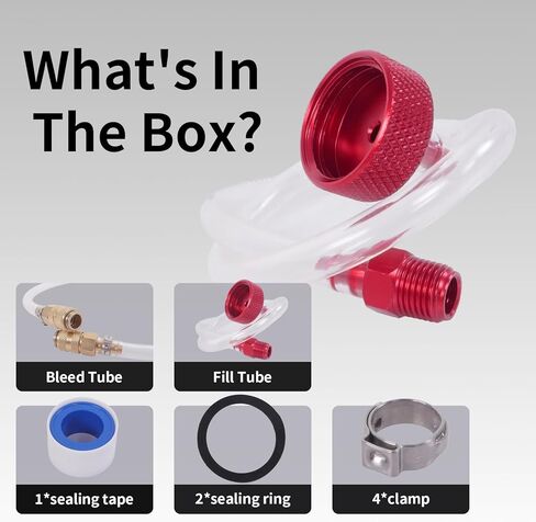 مجموعة نزيف التوجيه الهيدروليكي، تصميم سريع التوصيل، أداة نزيف بحرية لأنظمة توجيه القوارب Seastar، أداة بحرية احترافية مع تركيبات نحاسية، حلقات دائرية ومنع التسربات in Kuwait