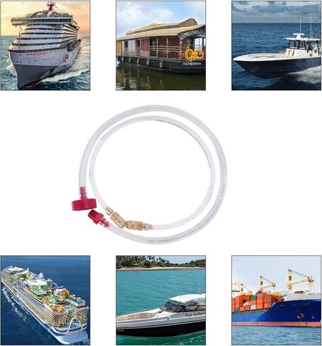 مجموعة نزيف التوجيه الهيدروليكي، تصميم سريع التوصيل، أداة نزيف بحرية لأنظمة توجيه القوارب Seastar، أداة بحرية احترافية مع تركيبات نحاسية، حلقات دائرية ومنع التسربات in Kuwait