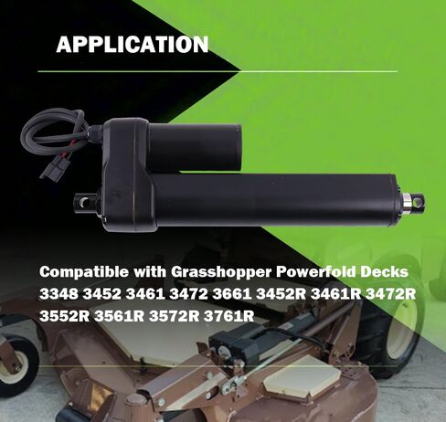 12V Electric Actuator 180035 Compatible with Powerfold Decks 3348 3452 3452R in Saudi Arabia