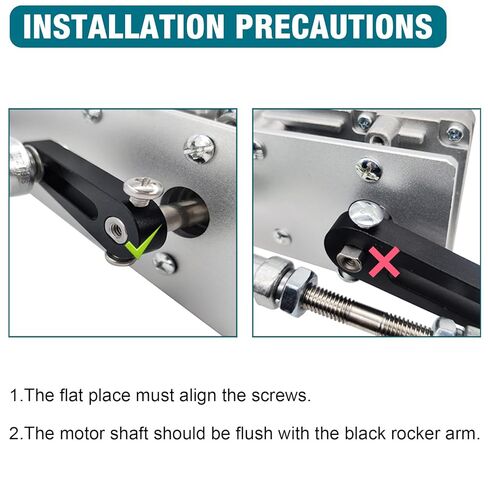 Reciprocating Cycle Linear Actuator DC 24V 160rpm Stroke 1.18"-6" with Suction Cup and Speed Controller,Adjustable Telescopic Motor DIY Motor (24V150MM160RPM) in Kuwait