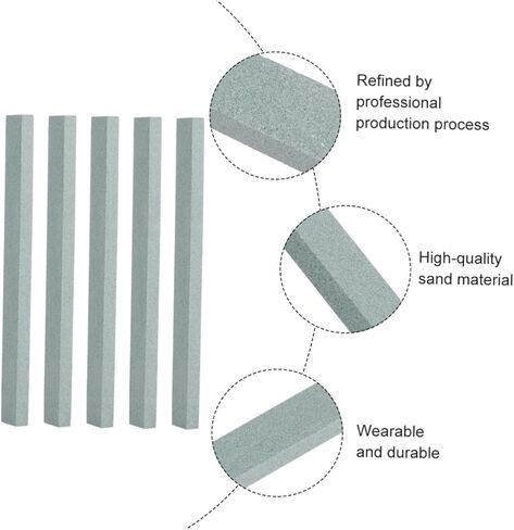 HOMSFOU 10pcs Sanding Strips for Polishing Grindstone for Woodworking and Crafts for Tight Spots for Jade and Finishing in Saudi Arabia