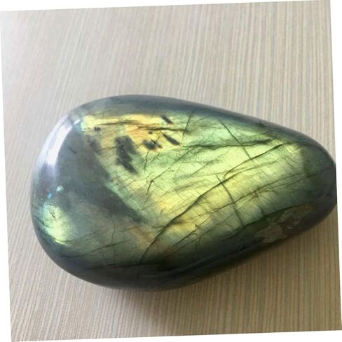 Genuine Moonstone Crystals Natural Decor Stones Blue Moonstone Play Thumb Worry Stone Fidget Toys for Adults in Kuwait