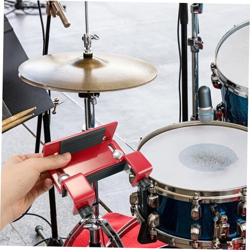 Milisten Bass Drum Lift Platform Metal Drum Accessory for Height Reliable Bass Drum Lifter for Drummers Seeking Optimal Play Position in Saudi Arabia