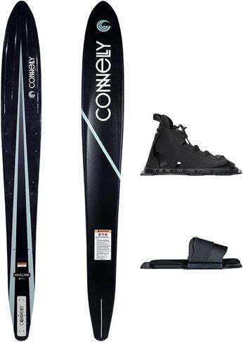 Connelly Outlaw Slalom Skis مع أحذية أمامية منحرفة Swerve RTP - X-Small in Saudi Arabia