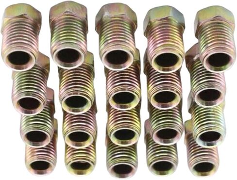 20x 3/8-24 صواميل أنبوبية مقلوبة تناسب أجزاء السيارة الداخلية in Kuwait