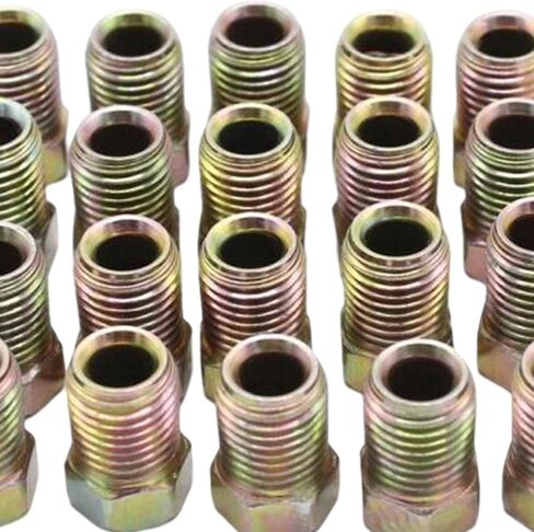 20x 3/8-24 صواميل أنبوبية مقلوبة تناسب أجزاء السيارة الداخلية in Kuwait