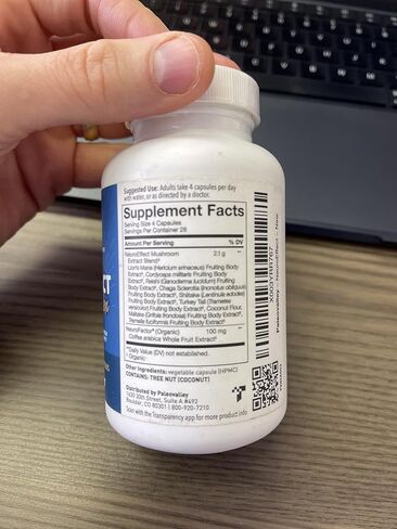 Paleovalley NeuroEffect - Neuro Mushroom Coffee Nutritional Supplement for Focus, Memory, and Energy Support - 28-Day Supply - 8 Full Spectrum Mushroom and Whole Coffee Fruit Extracts in Saudi Arabia