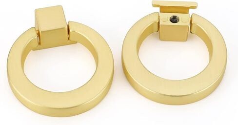Cabinet Pulls, Brushed Gold Cabinet Pulls Dresser and Drawer Handles Brass Knobs and Pulls(Gold) in Kuwait