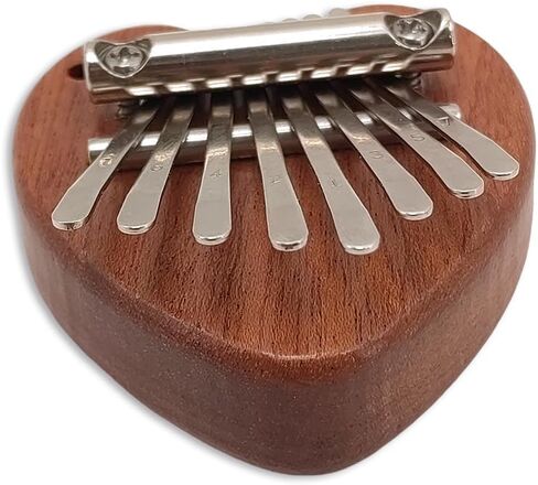 Mini Kalimba Thumb Piano 8 Key Solid Wood Finger Piano Marimba with box Musical Instruments for Adult Beginners in Saudi Arabia