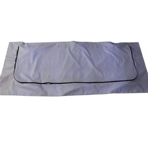 Thickened Waterproof Body Bag, 90.6x35.4 Inch, PEVE Material with 6 Handles, U-Shape Zipper, 550lb Capacity, for Funeral, Emergency, Hunting, Halloween Props(White*3) in Saudi Arabia