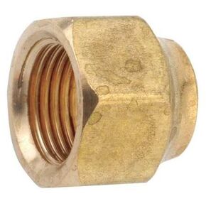 1/4" Female Flare Low Lead Brass Forged Nut in Kuwait