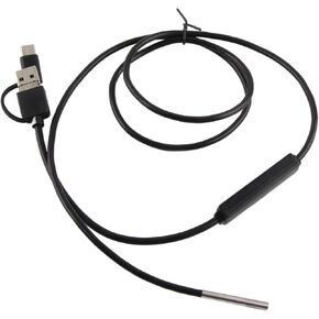 GLOGLOW in 1 USB Endoscope with 3.9mm Lens and 6 LED Lights for Pipe and Engine Inspection (5 Meters Soft Cord) in Kuwait
