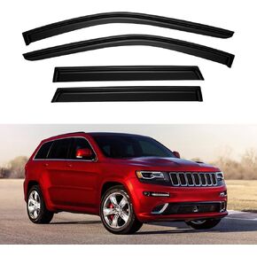 Window Visors Rain Guards Shield for 2002-2008 Dodge Ram 1500, Window Wind Deflectors Vent Shades for 03-09 Ram 2500 3500 (Quad/Extended Cab) in Kuwait