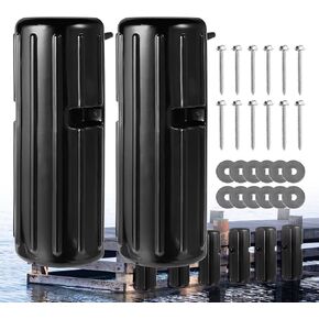 Dock Bumpers, 15.3 Inch Heavy Duty PVC Dock Fenders, UV Resistant Marine Dock Edge Guards with Mounting Screws for Boats & Docks in Kuwait