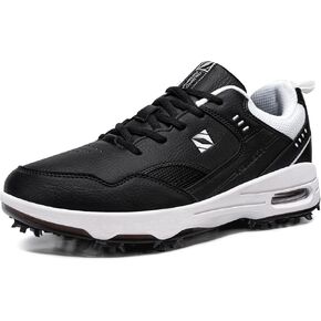 FENLERN Mens Golf Shoes Spikeless Breathable Lightweight Non Slip Golf Shoes for Men F058 in Kuwait