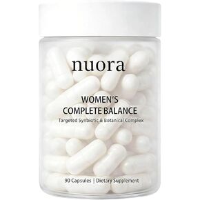 كبسولات صحة الأمعاء نورا من AMUA - تركيبة تنظيف الغشاء الحيوي للأمعاء ودعم الجهاز الهضمي، مزيج البروبيوتيك والإنزيم لتوازن الميكروبيوم، نباتي غير معدّل وراثيًا، للنساء والرجال، 90 كبسولة in Kuwait