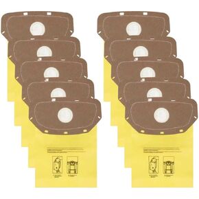 AH10232 أكياس مكنسة ذات ياقة محكمة الغلق لهوفر تجاري سكني MPWR 40 فولت مكنسة كهربائية خلفية لاسلكية CH93619، CH93600-10Pcs in Kuwait