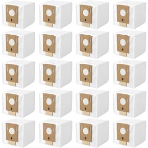 20Pack CF Clean Fariy T8 Dust bags Compatible with Ecovacs Deebot Ozmo T8/ T8+/ T8 AIVI/ N8 Pro/ N8 Pro Plus/ DX93/ DDX96 Vacuum Cleaner Also Fit for Yeedi K781 in Kuwait