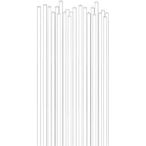 Acrylic Pipe Rigid Capillary Spotting Tube 1000pcs 100mm 200mm Length for Lab Glass Melting Point Teaching(0.1x100mm) in Saudi Arabia