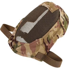 Full Fencing Mesh Steel Protective Cover Breathable Safety Gear for Games and Training in Kuwait