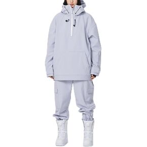 بدلة تزلج للرجال بدلة تزلج رياضية خارجية بدلة تزلج على الجليد سترة سروال بدلة ثلج قابلة للتنفس in Kuwait