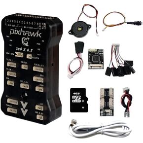 Pixhawk PX4 PIX 2.4.8 32 بت وحدة التحكم في الطيران مع I2C الفاصل توسيع وحدة الجرس مفتاح الأمان 4 جيجابايت بطاقة SD PPM وحدة لFPV Quadcopter Multirotor Drone ثابت الجناح RC سيارة RC قارب روبوت in Kuwait