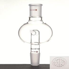 Splashproof Ball with Flow Holes and Perforated Glass Plate, Capacity 100 ml/250 ml, Borosilicate Glass, A47 in Kuwait