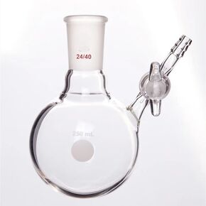 Reaction Ball, Glass Valve, Neck Reaction Ball Vial, Reaction Ball with Glass Valve, F53 in Kuwait