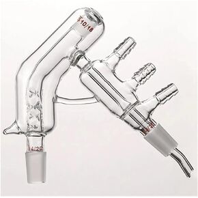 Microquieter with interlayer and vertical spines, Upper hinge 10/18, Other joints 14/20, Borosilicate glass, D371418 in Kuwait